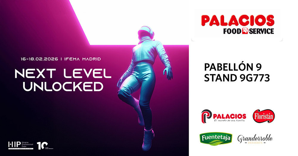 Palacios Alimentación vuelve a HIP 2026 para mostrar sus innovadoras soluciones para hostelería Palacios Alimentación vuelve a HIP 2026 para mostrar sus innovadoras soluciones para hostelería